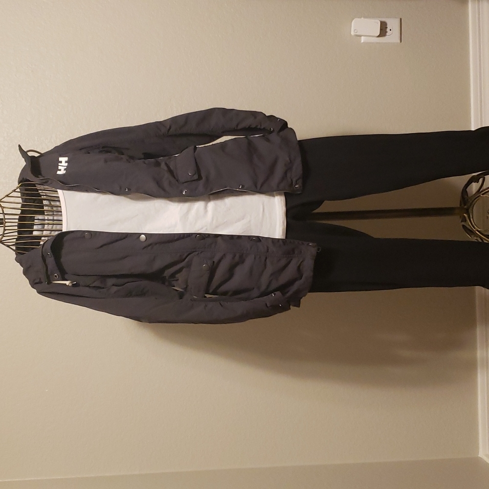 Helly Hansen Wmns Lightweight Charcoal Parka Medium